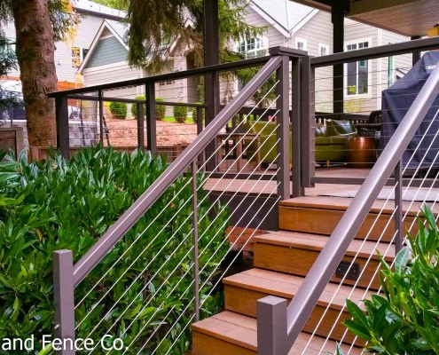 Stainless steel cable, railing system or not? - MBA Deck and Fence