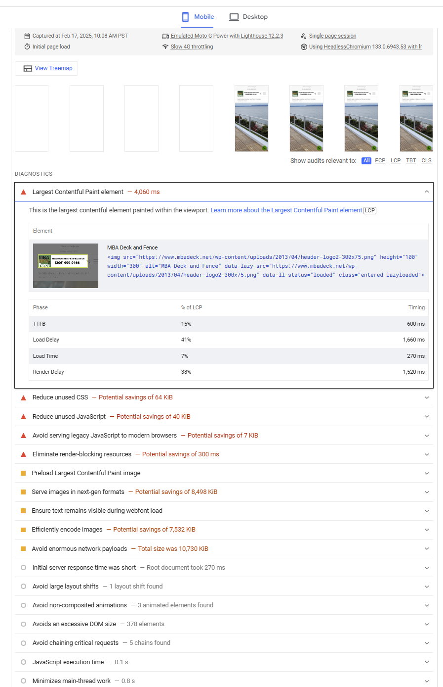MBA Deck site